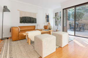The family's townhome, prepped and staged