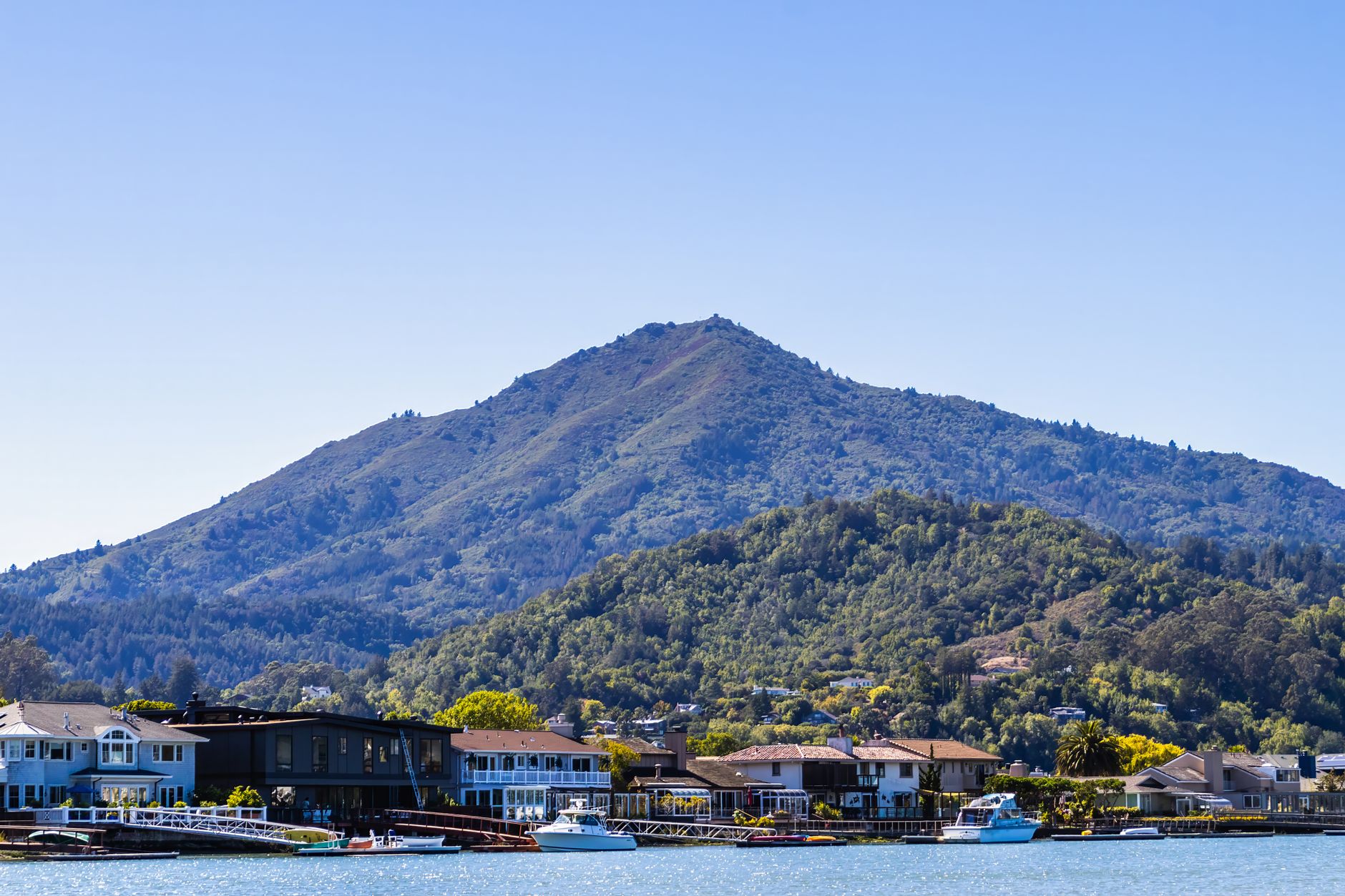Mount Tamalpais above Marin County